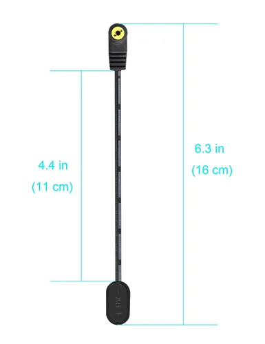 Miniatura 3 de Mr.Power Conector de batería de 9 V con clip, cable de alimentación con conector a presión de 2,1 mm x 5,5 mm para pedal de efectos de guitarra