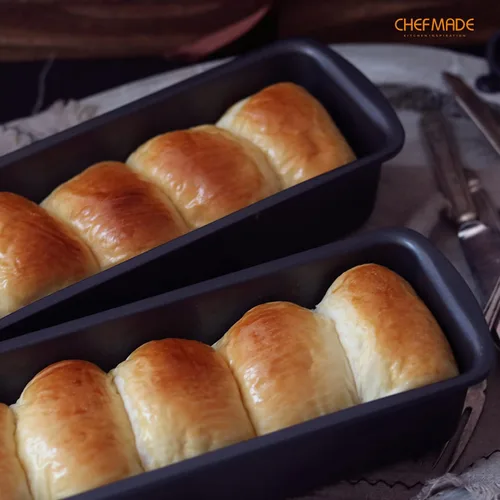Miniatura 7 de CHEFMADE Molde para pan de pan, sartén antiadherente para pastel de carne, 3 x 10 pulgadas, juego de 2
