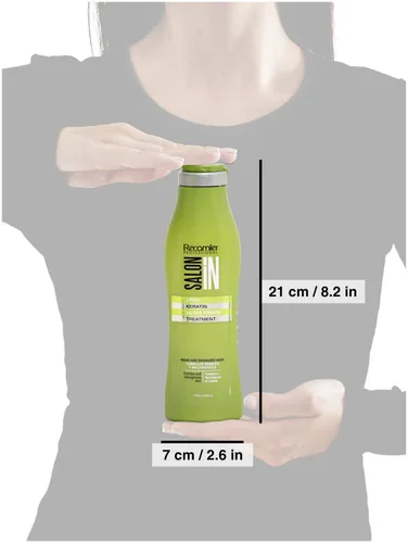 Miniatura 3 de Salon In de Recamier Tratamiento de reparación profunda de queratina Ultra Force Control de fuerza y encrespamiento 10.1 fl oz / 10.1 fl oz
