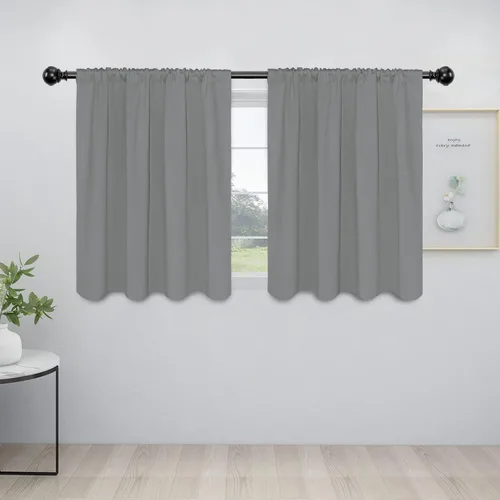 Miniatura 43 de Easy-Going - Cortinas opacas con bolsillo para varilla para el dormitorio, cortinas para ventanas que oscurecen la habitación o la sala de estar