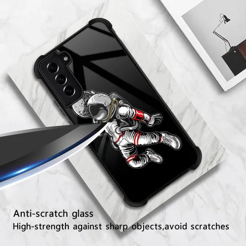 Miniatura 2 de ZHEGAILIAN Funda para Samsung Galaxy S22 Ultra, Protección de Grado Militar, Esquinas Completamente a Prueba de Golpes, Funda Antiarañazos para 4