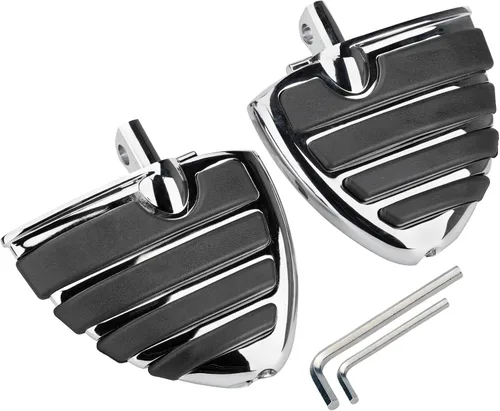 Miniatura 8 de Estriberas ajustables para motocicleta, reposapiés de carretera para pasajeros, pedal de reposapies macho compatible con Harley Touring Sportster