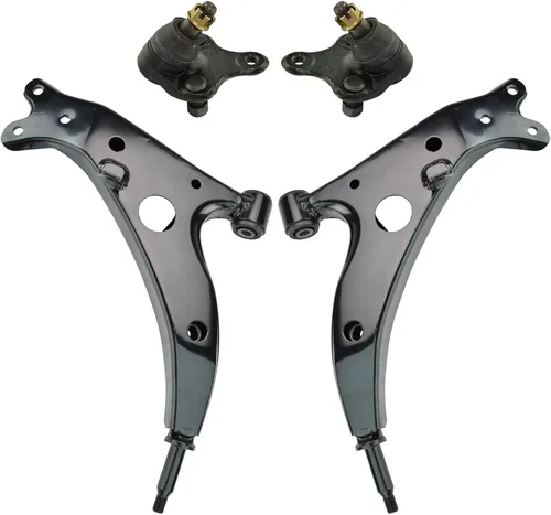 Miniatura 13 de TRQ Brazo de control delantero superior e inferior con rótula juego de 4 piezas compatible con Land Rover Range Rover 2003-2012