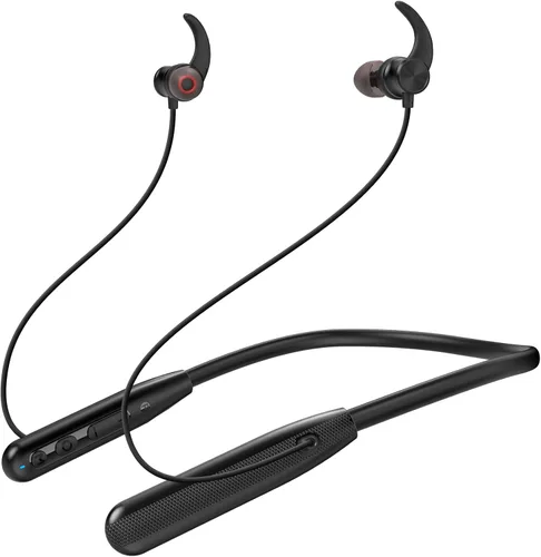 Rythflo - Auriculares Bluetooth con banda para el cuello, ENC, protección contra el sudor IPX7, auriculares deportivos con micrófono mejorado por