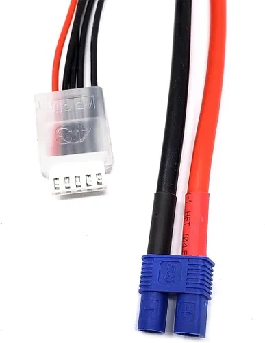 Miniatura 4 de NHX Muscle Pack 4S 14.8V 5200mAh 50C Estuche Duro Lipo Batería con Conector EC3