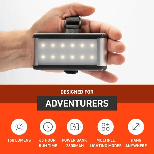 Miniatura 2 de S.O.L. Venture 2600 - Luz recargable con banco de energía