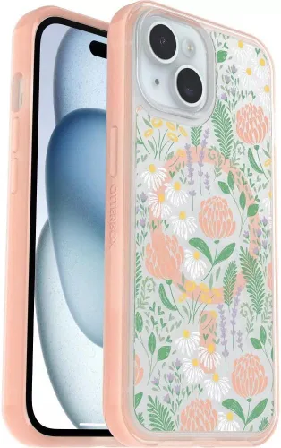 Miniatura 13 de OtterBox Funda Serie Symmetry+ para iPhone 16e, iPhone 15, iPhone 14 y iPhone 13 (SOLAMENTE), Se Acopla a MagSafe, Ultra-Elegante, Bordes Elevados