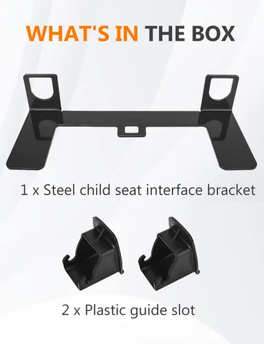 Miniatura 9 de Kit de Montaje de Anclaje para Asiento Infantil ISOFIX, Soporte Universal de Pestillo para Asiento Infantil de Coche, Anclaje de Retención, Montaje