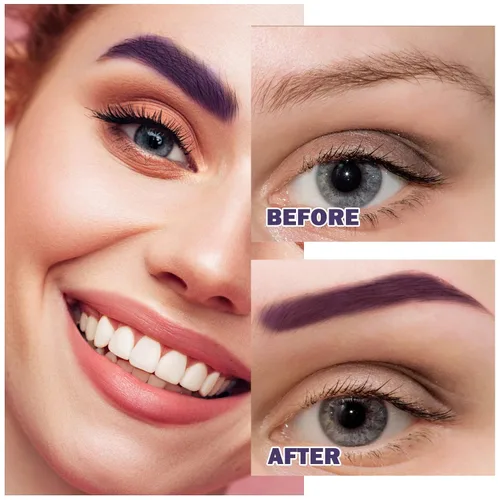 Miniatura 4 de Crema de pomada para cejas, gel de pomada de cejas naturalmente de larga duración, impermeable, cosméticos de maquillaje de cejas delicados y suaves