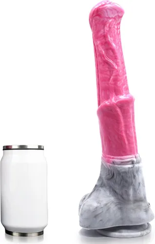 Miniatura 8 de Consolador de caballo realista de silicona, consolador anal monstruo de 12 pulgadas de largo y grueso, juguete sexual anal con ventosa, juguete
