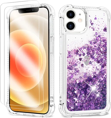 Miniatura 58 de Funda con purpurina para Samsung Z Flip 3, a prueba de golpes, funda de TPU transparente con purpurina líquida para Samsung Z Flip 3 para mujer