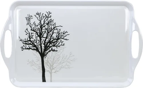 Miniatura 20 de Reston Lloyd Corelle Coordinates charola de melamina con asas, (Tidbit Tray)