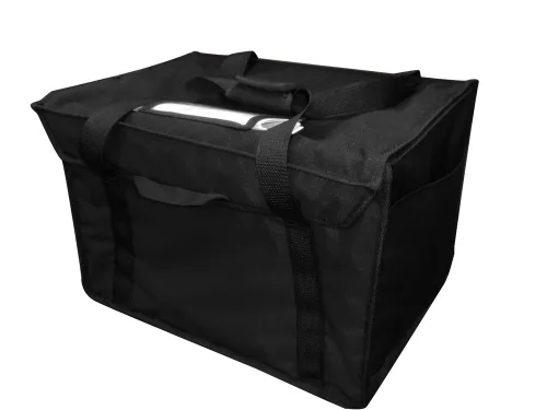 Miniatura 5 de HP142 Sistema de entrega de alimentos con calefacción, bolsa regular, 20 pulgadas de largo x 13 pulgadas de ancho x 13 pulgadas de alto, negro