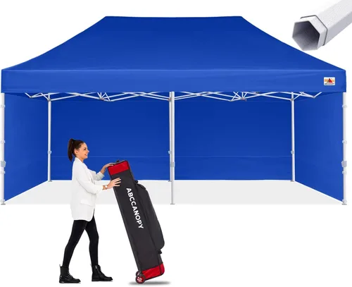 Miniatura 22 de ABCCANOPY - Tienda de campaña con dosel de primera calidad, sombra instantánea comercial, 10 x 15, serie premium, gris