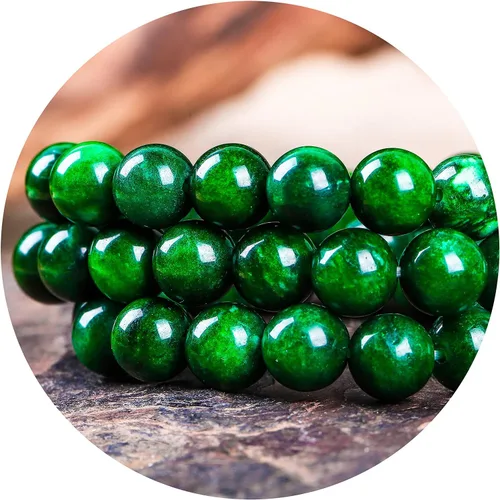 Miniatura 13 de 100 cuentas de ágata marrón con bandas de 0.315 pulgadas para la fabricación de joyas, cuentas redondas de piedra natural para bricolaje collares