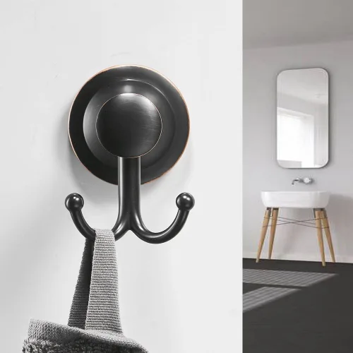 Miniatura 6 de BESy Juego de 4 accesorios de baño de bronce aceitado