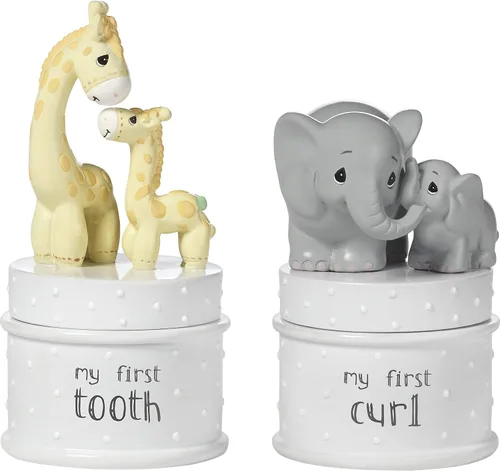 Miniatura 5 de Precious Moments Elephant Love at First Sight Ultrasonido 4 x 6 Resina y Vidrio 183407 Marco de fotos Tamaño único Multi