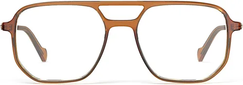 Miniatura 13 de VISOONE TR90 Blue Light Blocking Glasses Women Men Octagon Aviator Anti Eyestrain Lightweight Metal Temple Marion Gris