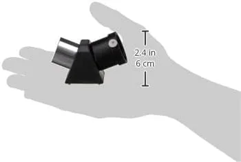 Miniatura 5 de Celestron Diagonal de imagen erecta de 45 grados - 1.25 '- Use su telescopio astronómico para la visualización terrestre diurna - Imágenes de lado