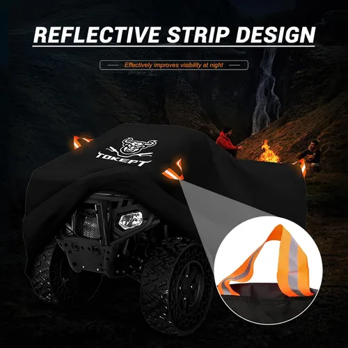 Miniatura 5 de Funda para ATV, funda impermeable resistente para 4 ruedas, funda para quad, protección para todo tipo de clima, resistente a la UV, protección al