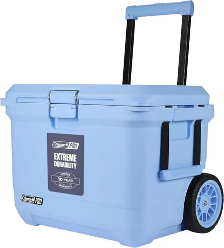 Miniatura 18 de Coleman Pro Enfriador Rígido Premium Ultraligero de Servicio Pesado de 25 cuartos, Aislamiento Extra Grueso Mantiene el Hielo hasta 3 Días, Neptuno