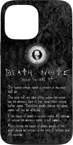 Miniatura 24 de Funda para iPhone 12/12 Pro Death Note Cómo usarlo