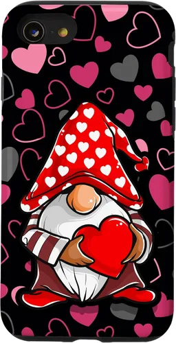 Miniatura 18 de Cute Gnome Valentine Heart Pattern Cozy Love Design Case for iPhone 17