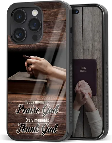 Miniatura 16 de Fundas de teléfono con versículos de Biblias cristianas para mujeres y niñas, aplicables para iPhone 11, 12, 13, 14, 15, 16, 17 Pro Max Plus Mini X