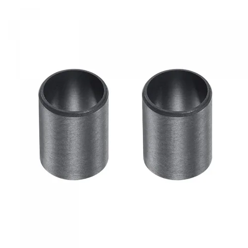 Miniatura 8 de uxcell Rodamientos de manga 0.197 in Diámetro 0.276 in OD 0.315 in Longitud POM Envueltos Bujes sin aceite Negro 2pcs