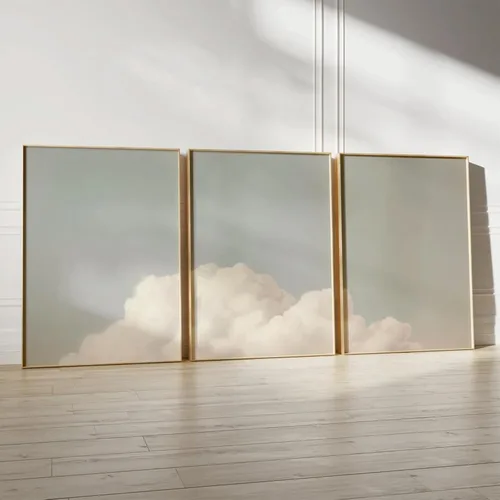Miniatura 8 de Pennclys Lienzo decorativo para pared con número de ángel, madera de 12 x 16 pulgadas