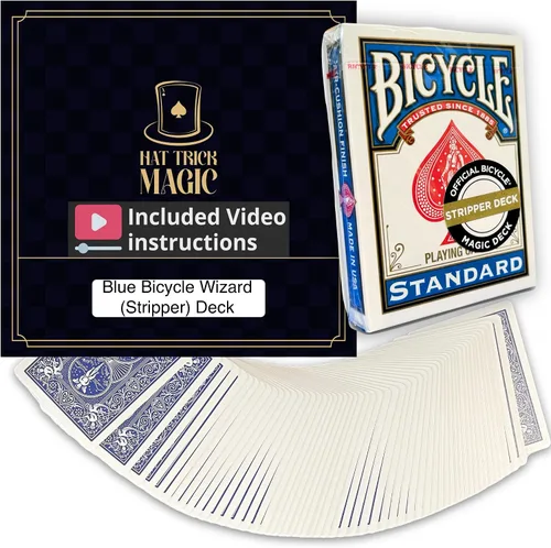 Miniatura 23 de Ilusiones de cartas para magos principiantes a profesionales: aparición, teletransporte, transformando milagros (Baraja Svengali azul)