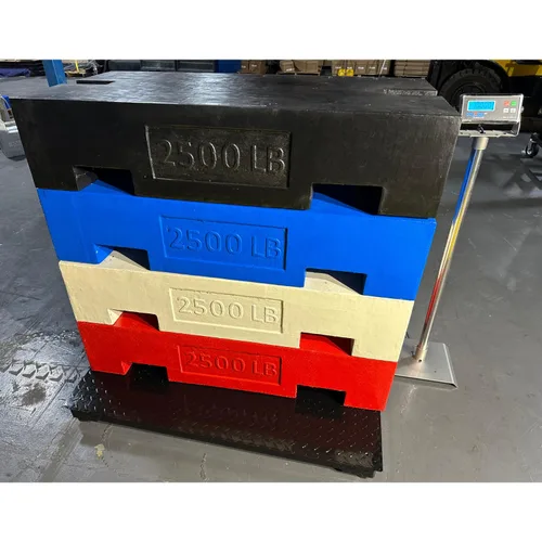 Miniatura 5 de SellEton SL-4x4-10k-NN - Báscula de suelo de 10,000 libras x 1 libra, 48 x 48 pulgadas, precisa, con indicador digital de metal inteligente
