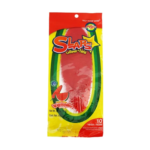 Miniatura 9 de Dulces Pigui - Paletas cachetada sabor tamarindo azul, dulce mexicano (10 paletas)