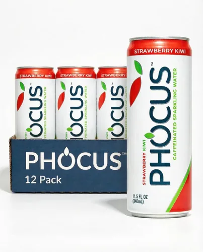 Miniatura 13 de Phocus Energy Boost, manzana crujiente Sin azúcar 75 mg de cafeína + L-teanina 0 calorías Sabores naturales y edulcorantes 11.5 onzas
