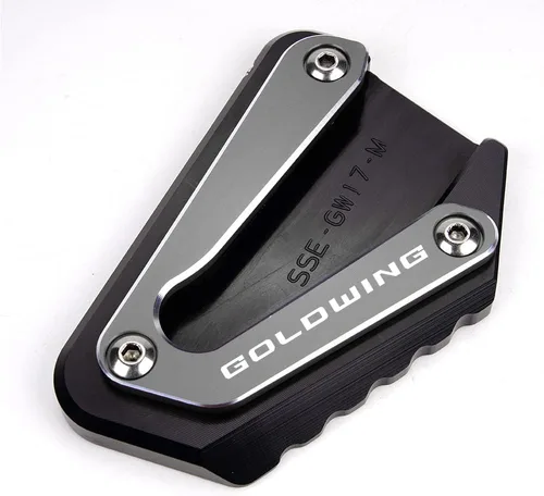 Miniatura 12 de MOWOK Para Goldwing GL1800 2002-2017 y 2018-2025 Goldwing GL1800 1800 Extensión de Soporte Lateral de Motocicleta con Reposapiés