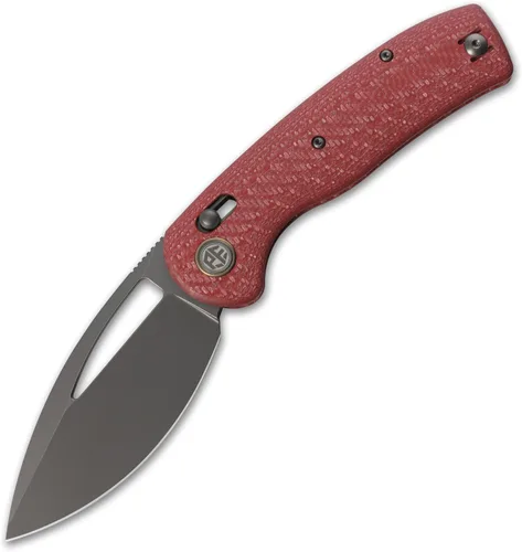 Miniatura 11 de Petrified fish PFP13 cuchillo plegable Viper, hoja de acero K110 de 3.5" lavada en piedra, mango G10, cuchillo de bolsillo para camping EDC al aire