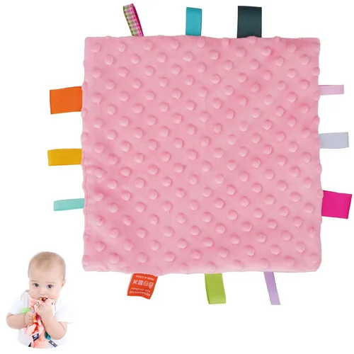 Miniatura 14 de HECCEI Loveys - Manta de seguridad para bebés, juguete suave para acurrucarse, para niñas y niños, Dreamiecone de 14 pulgadas Azul