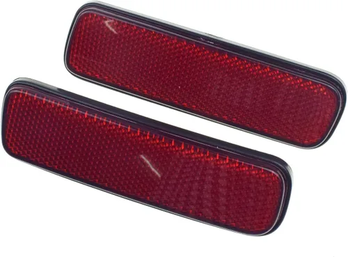 Coche 2 unids parachoques trasero luz de freno reflector izquierda y derecha para Jeep Grand Cherokee 1999-2006 56022638AA 56022639AA 56022639AA