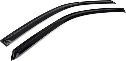 Miniatura 5 de IKON MOTORSPORTS Visera externa para ventana con cinta, compatible con Honda Accord 1994-1997 Coupe de 2 puertas, parasoles de protección contra