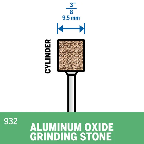 Miniatura 3 de Dremel Piedra de molienda de óxido de aluminio 932 (paquete de 2)