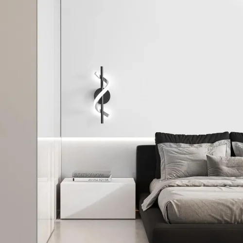Miniatura 7 de Apliques de pared modernos, lámparas de pared de 9 W, lámparas de pared LED de aluminio para dormitorio, sala de estar, pasillo, hotel