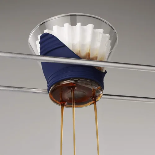 Miniatura 2 de Kalita Wave Style UP Set, tamaño 185, servidor de 16.9 fl oz, azul