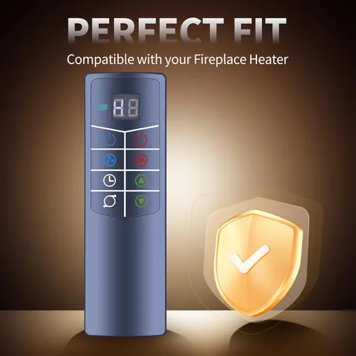 Miniatura 2 de Mando a distancia de repuesto compatible con ventilador de torre oscilante Lasko para todas las estaciones y calentador de espacio FH610 FH515