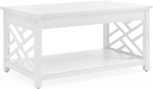 Alaterre Furniture Coventry - Mesa de centro de madera de 36 pulgadas de ancho