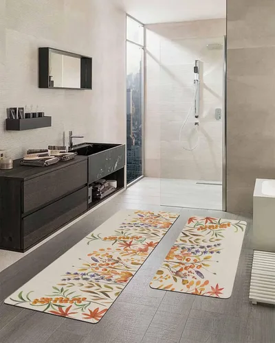 Miniatura 2 de American Farmhouse - Tapete de baño para bañera, antideslizante, de secado rápido y absorbente, de tierra de diatomeas, para fregadero de cocina
