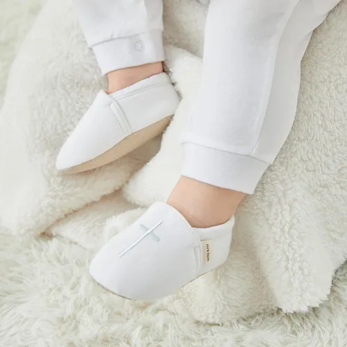 Miniatura 2 de pureborn Botines de forro polar unisex para bebé niño niña, zapatos cálidos para bebés