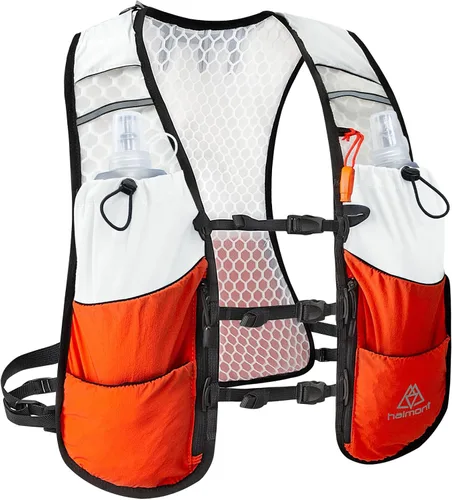 Miniatura 8 de Chaleco de hidratación para correr Haimont, paquete ligero de 5L para mujer y hombre, para correr en senderos Bounce-Free Fit, Front Fuel Storage