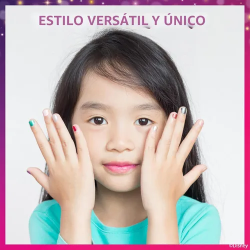 Miniatura 7 de Townley Girl Disney Princess - Juego de 18 esmaltes de uñas a base de agua, secado rápido y despegable, juego de pintura de uñas para niñas de 3 años