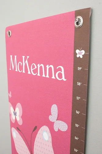 Miniatura 3 de Tabla de crecimiento personalizada para niños, mariposas - I See Me!