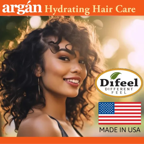 Miniatura 9 de Difeel Acondicionador hidratante de argán de 33.8 onzas – Acondicionador de aceite de argán natural, sin parabenos, acondicionador natural